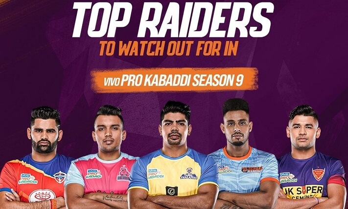 Top raider in Pro Kabaddi — Our Top 10 review