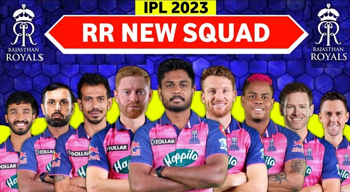 At the start of the season IPL 2023, Rajasthan Royals has the next squad
