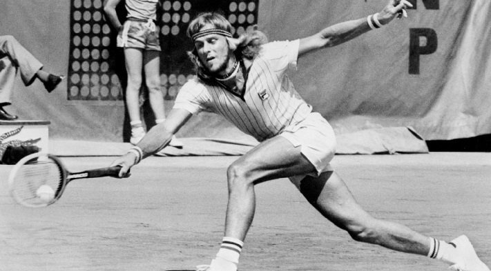 Bjorn Borg was a dominant force in tennis world during the late 1970s