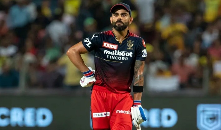 Virat Kohli from Royal Challengers Bangalore in 2022, after that season he stepped down as RCB's captain