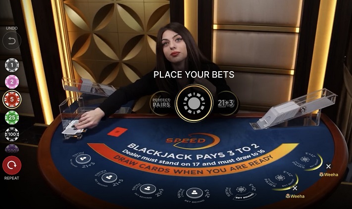 The split strategy in blackjack refers to the decision to split a pair of cards of the same rank into two separate hands