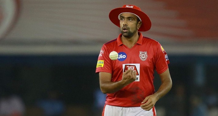 Ravichandran Ashwin during his stint with the Punjab Kings