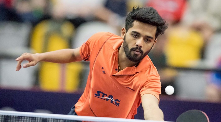Sanil Shetty is one of the indian best table tennis players who won gold in men's team event and bronze in men's doubles event in 2018 Commonwealth Games