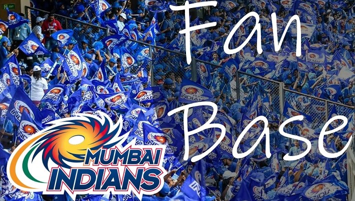 Mumbai Indians (MI) — One of the highest fan following IPL team