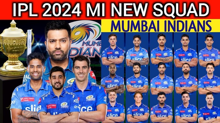 Mumbai Indians IPL Team — players list 2024