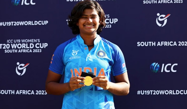 Titas Sadhu's age is only 19 but she is earned the distinguished title of Player of the Match in the T20 World Cup 