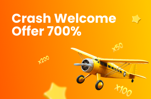 Crash welcome offer 700