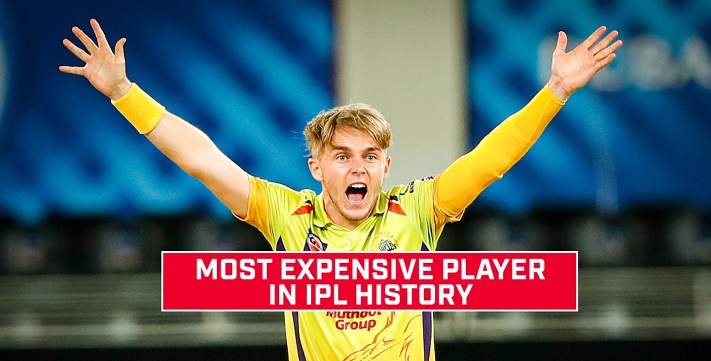 The most expensive player in all-time in the IPL is Sam Curran