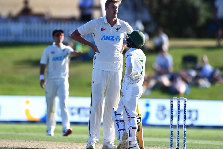 The tallest cricketer in the world in feet — Kyle Jamieson from New Zealand is in the list