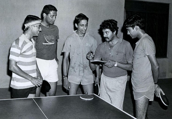 Table tennis champion of India and the star of 1970s-1980s — Venugopal Chandrasekhar