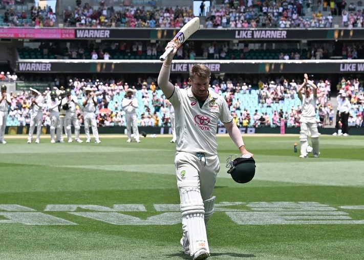 David Warner Test career was ended in 2024 after the match between Pakistan and Australia