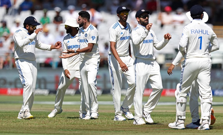 India versus South Africa Test series — India won the second match and lost the first