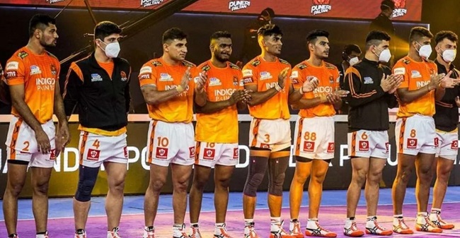 Puneri Paltan squad in the end of 2023